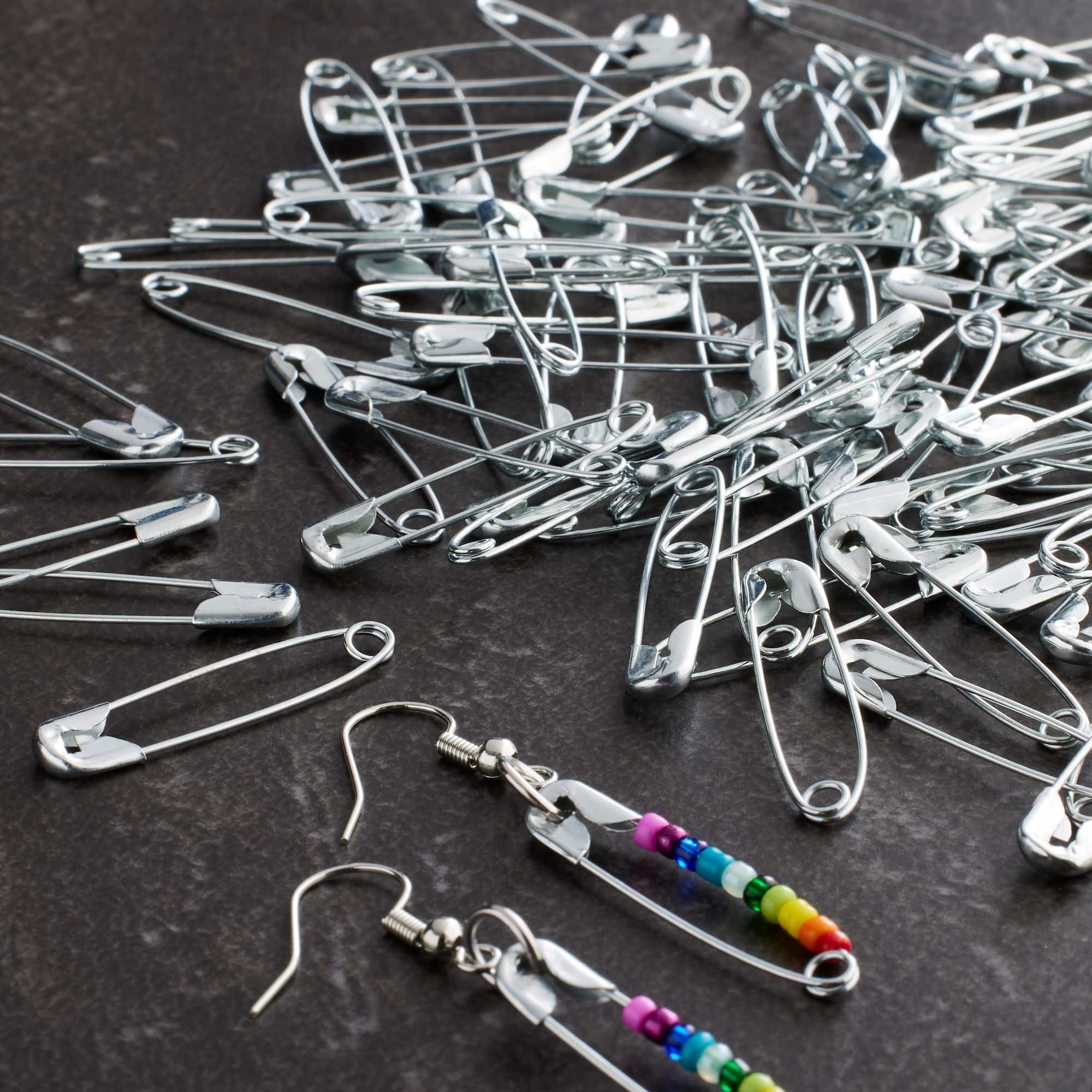 1.25" Rhodium Safety Pins by Bead Landing™